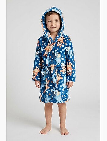 Robe de chambre garçon bluey - licence officielle
