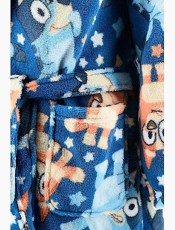 Robe de chambre garçon bluey - licence officielle