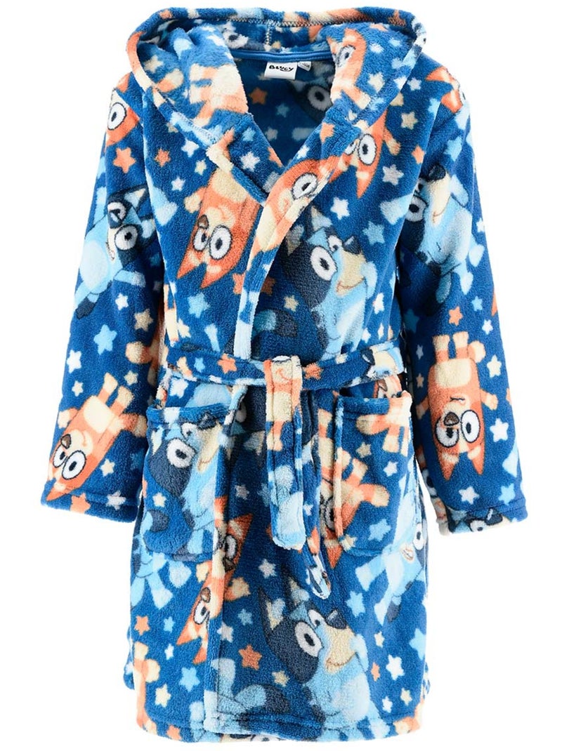 Robe de chambre   garçon bluey - licence officielle Bleu - Kiabi