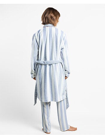 Robe de chambre light stripes