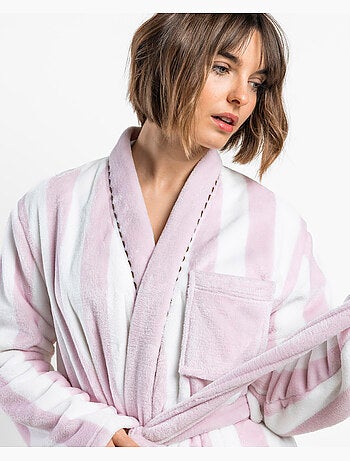 Robe de chambre light stripes