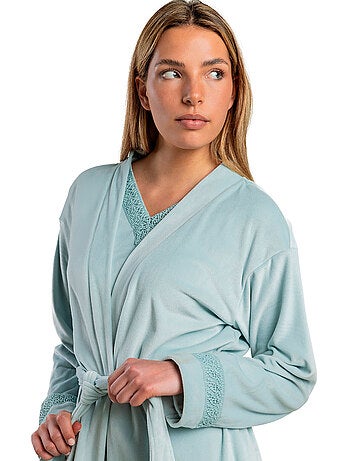 Robe de chambre luxury guipure