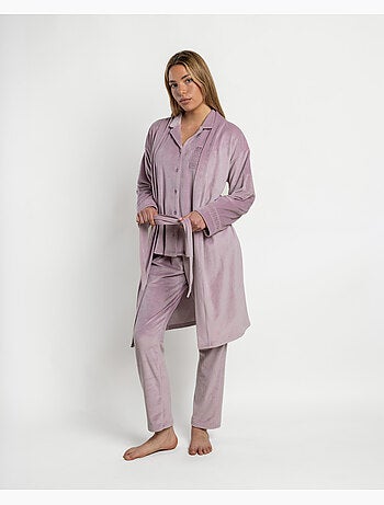 Robe de chambre luxury guipure