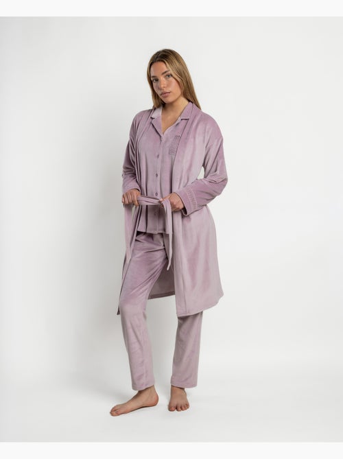 Robe de chambre luxury guipure - Kiabi Robe de chambre luxury guipure - Kiabi