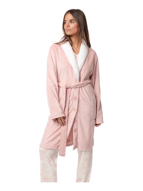 Robe de chambre Luxury Leaves - Kiabi