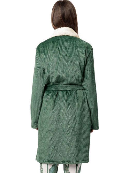 Robe de chambre Luxury Leaves - Kiabi