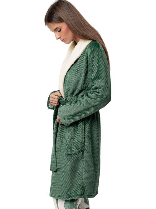 Robe de chambre Luxury Leaves - Kiabi
