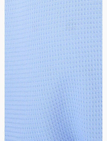 Robe de chambre maille fantaisie gaufrée - Damart