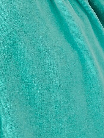 Robe de chambre maille velours - Damart