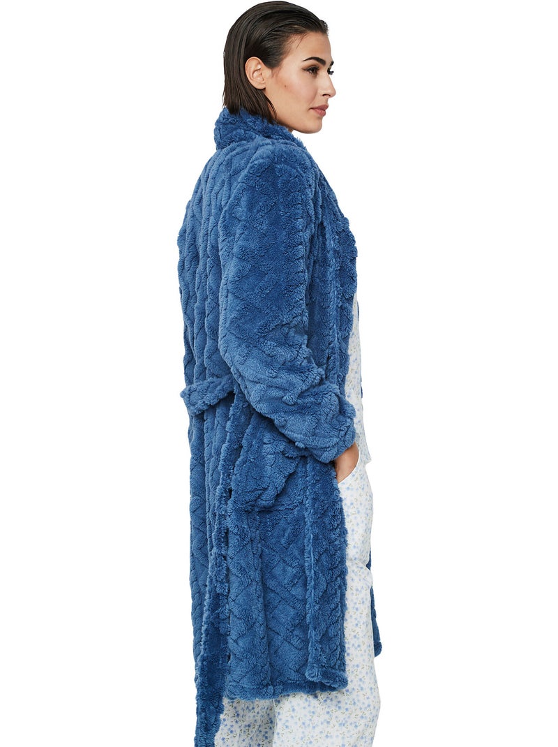 Robe de chambre PC1 STYLE ADD Bleu - Kiabi
