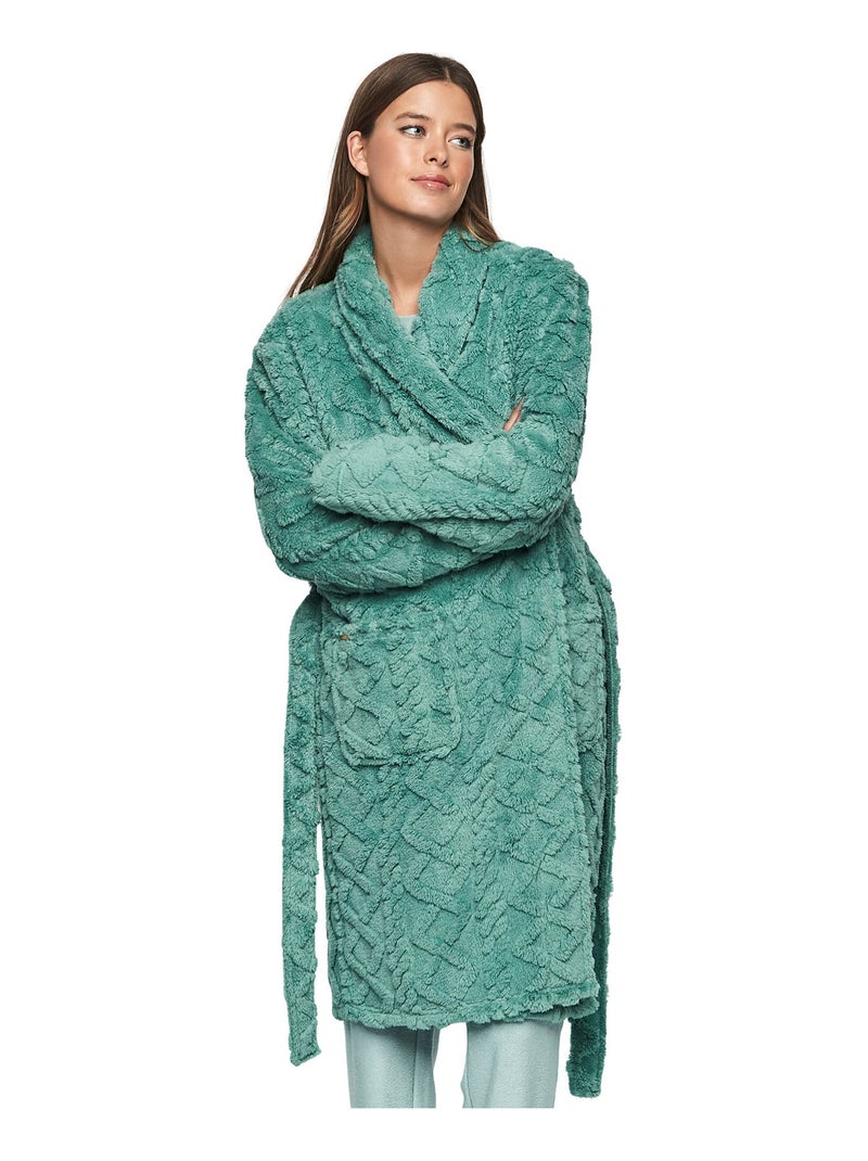 Robe de chambre PC1 STYLE ADD Ecru - Kiabi