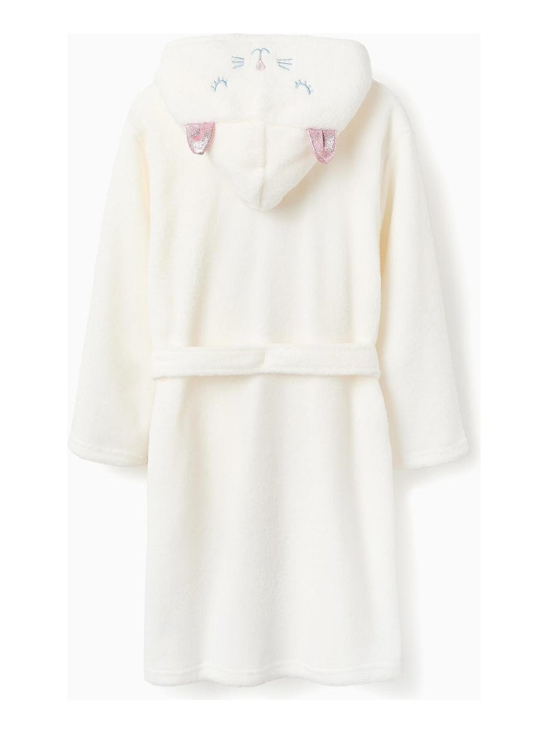 Robe de chambre polaire, avec oreilles LITERARY WORLD Blanc - Kiabi