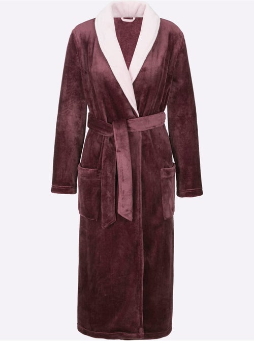 Robe De Chambre Polaire Toute Douce - Taille Standard - Witt - Kiabi