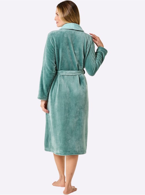 Robe De Chambre Polaire Toute Douce - Taille Standard - Witt - Kiabi