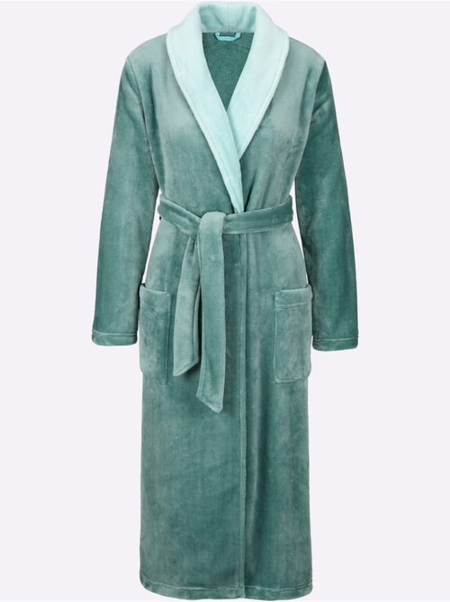 Robe De Chambre Polaire Toute Douce - Taille Standard - Witt - Kiabi