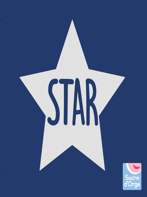 ROBE DE CHAMBRE RAYEE MARINE/GRISE - Kiabi