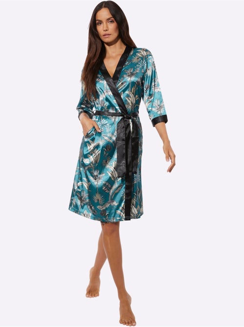 Robe De Chambre Satin - Taille Standard - Witt - Kiabi