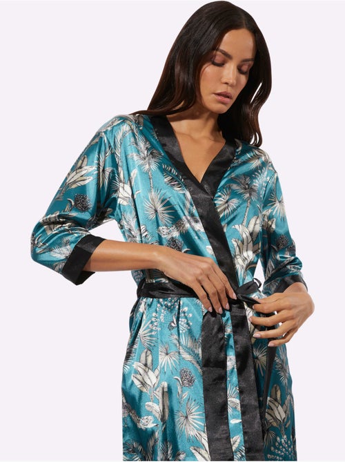 Robe De Chambre Satin - Taille Standard - Witt - Kiabi