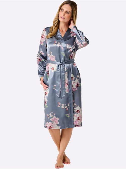 Robe De Chambre Satin - Taille Standard - Witt - Kiabi