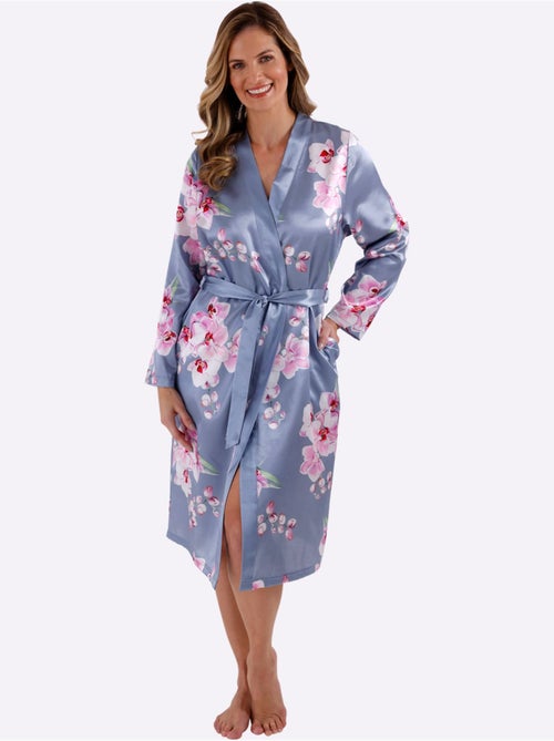 Robe De Chambre Satin - Taille Standard - Witt - Kiabi