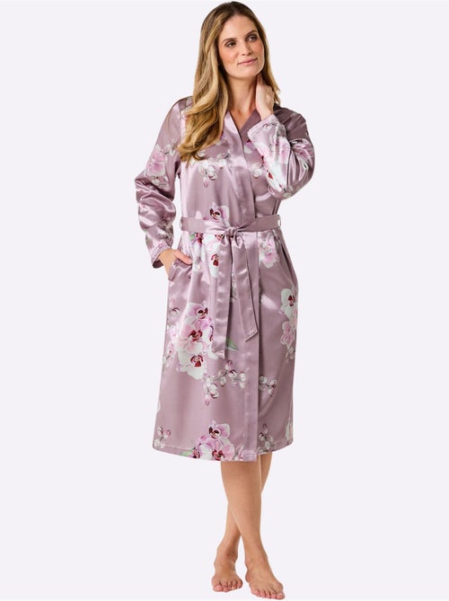 Robe De Chambre Satin - Taille Standard - Witt - Kiabi Robe De Chambre Satin - Taille Standard - Witt - Kiabi