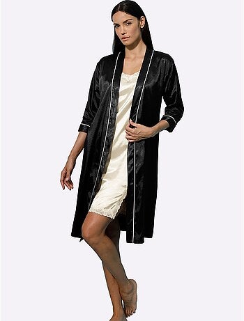 Robe De Chambre Satin - Taille Standard - Witt