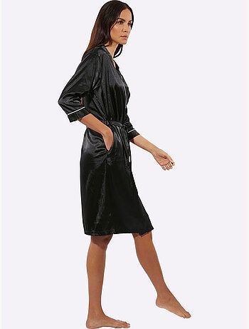 Robe De Chambre Satin - Taille Standard - Witt