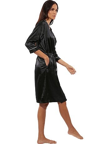 Robe De Chambre Satin - Taille Standard - Witt