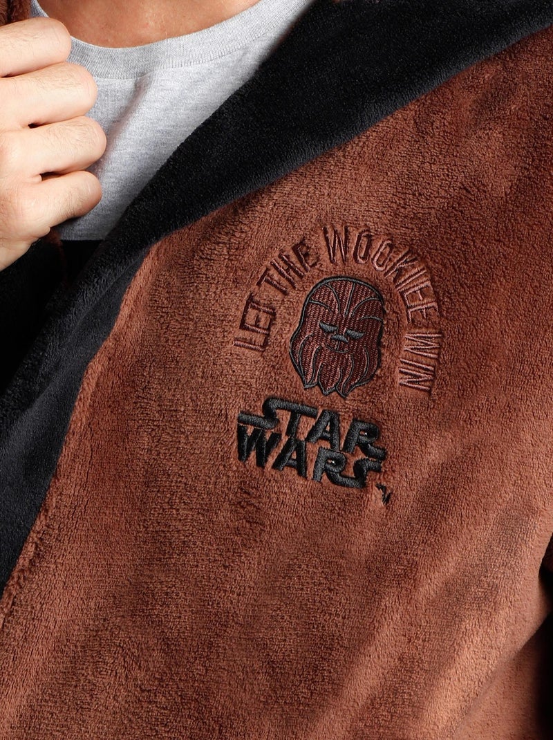 Robe de chambre Star Wars Marron - Kiabi