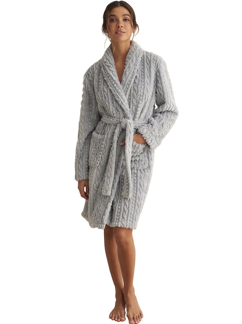 Robe de chambre SUPERSOFT COMPLEMENTOS Bleu - Kiabi