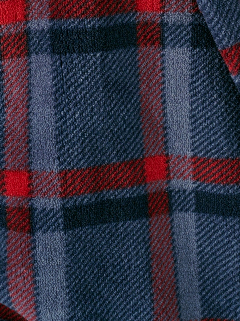 Robe de chambre Thermolactyl à carreaux - Damart Gris - Kiabi