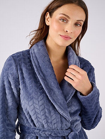 Robe de chambre Thermolactyl en maille douce - Damart