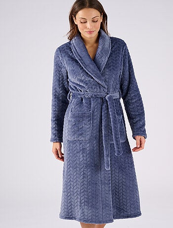 Robe de chambre Thermolactyl en maille douce - Damart