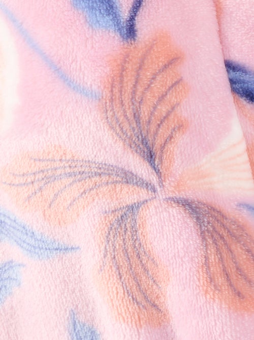 Robe de chambre Thermolactyl en maille moelleuse - Damart - Kiabi