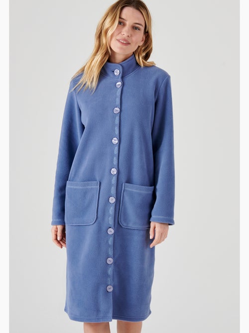 Robe de chambre Thermolactyl en maille polaire - Damart - Kiabi