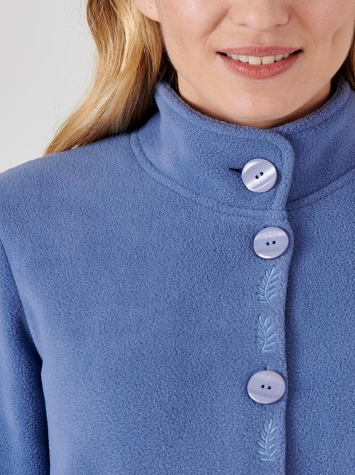 Robe de chambre Thermolactyl en maille polaire - Damart - Kiabi