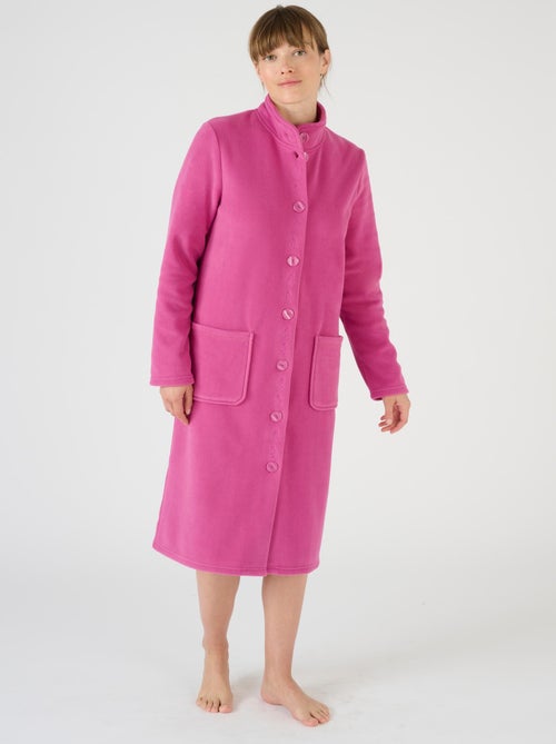 Robe de chambre Thermolactyl en maille polaire - Damart - Kiabi