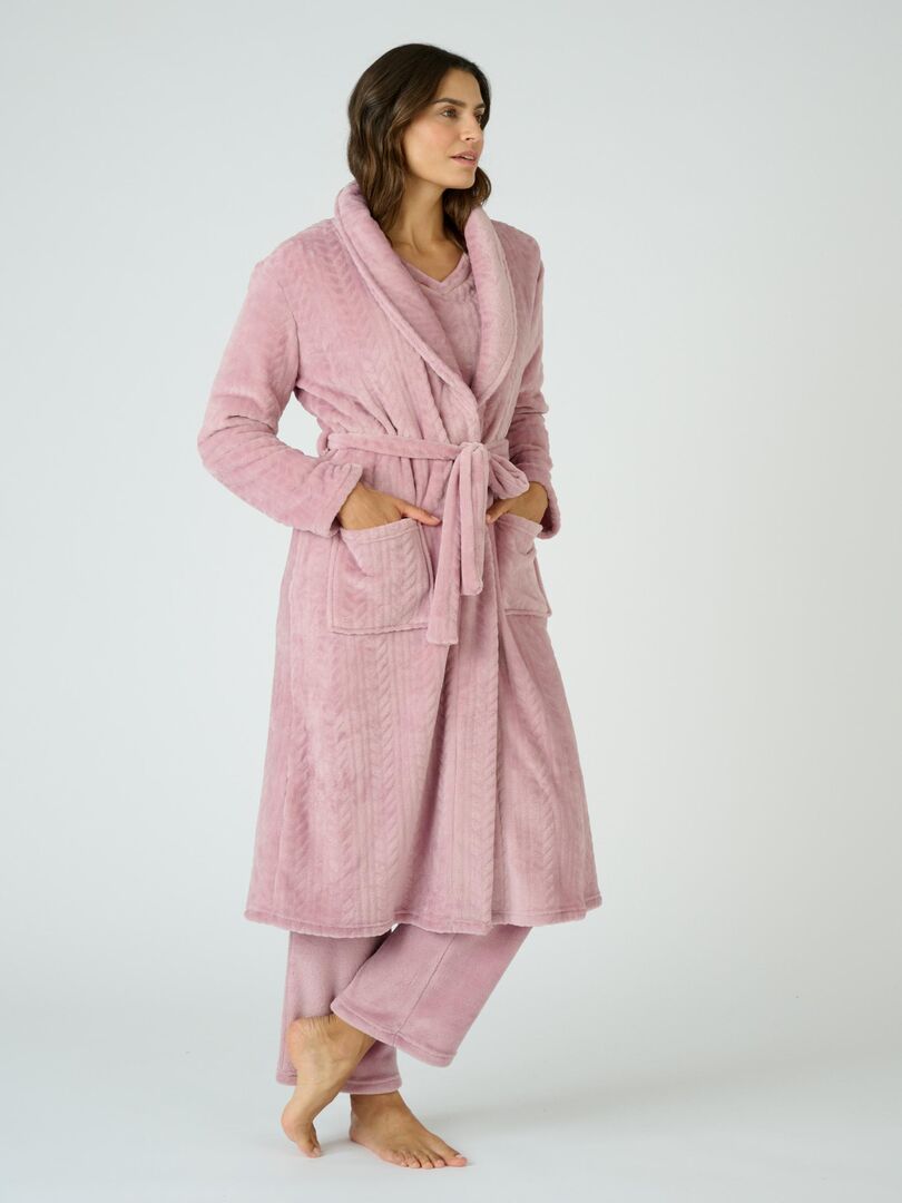 Fashion robe de chambre kiabi femme