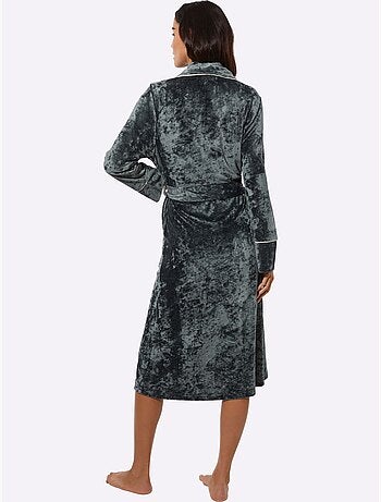 Robe De Chambre Velours Ras - Taille Standard - Witt
