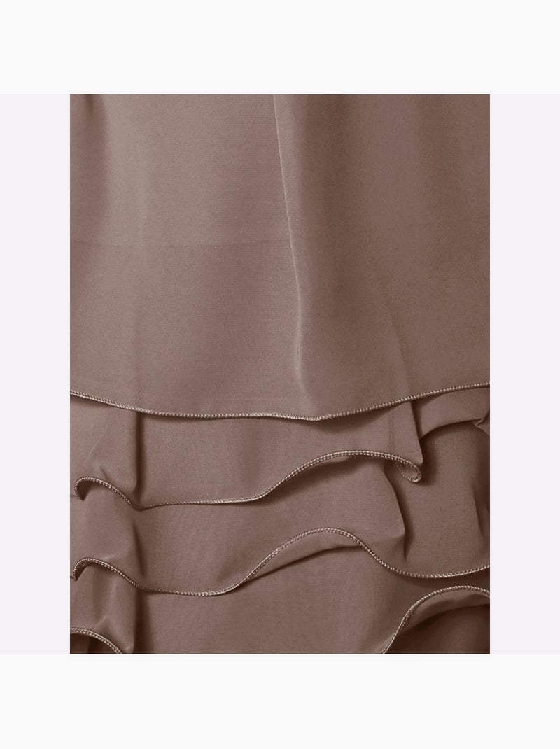 Robe de cocktail - taille standard - helline Gris taupe - Kiabi