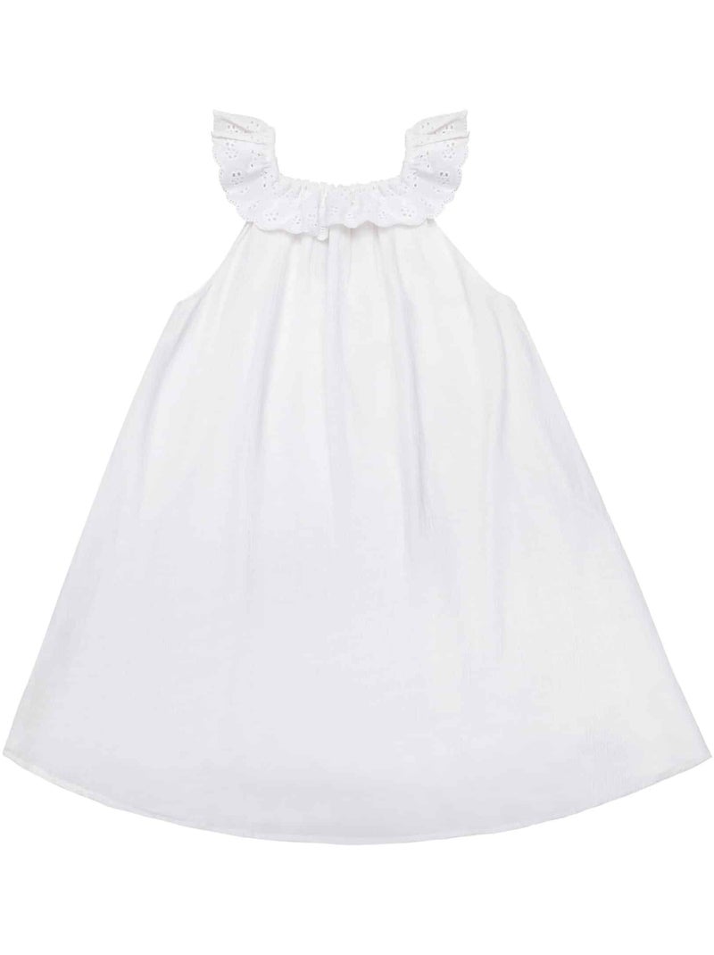 Robe de Communion    AURORE - La Faute à Voltaire Blanc - Kiabi