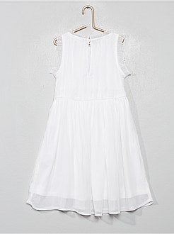 Robe de cortège en mousseline - Kiabi