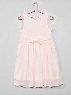 Robe de cortège en mousseline - Kiabi