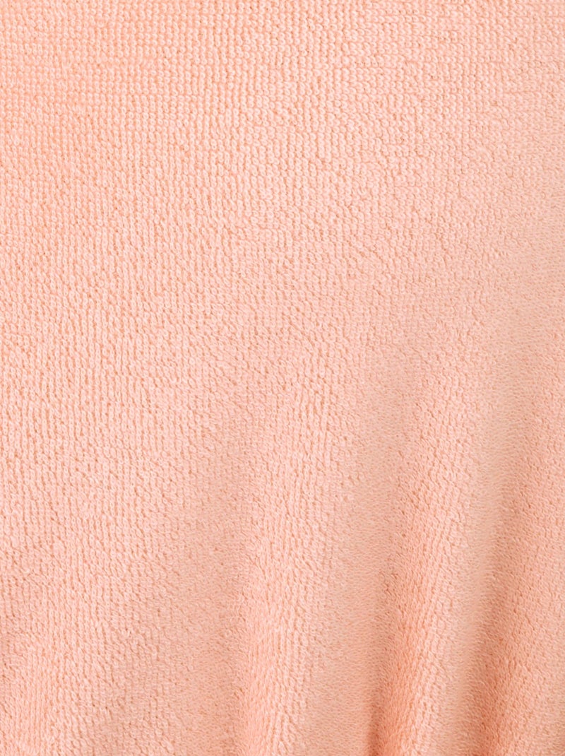 Robe de détente zippée en éponge - Damart Orange - Kiabi