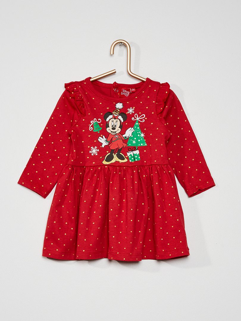 Robe de fête 'Disney baby' rouge - Kiabi