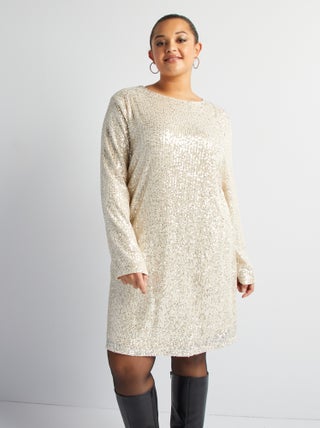 Robe de fêtes en sequins