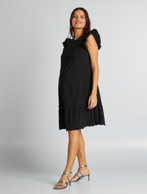 Robe de grossesse à volants - Only Maternity - Kiabi