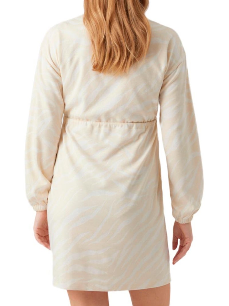 Robe de Grossesse Femme Mamalicious Beige - Kiabi