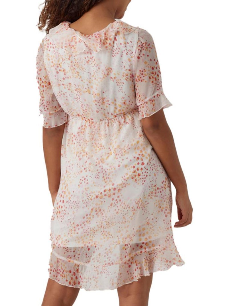 Robe de Grossesse Femme Vero Moda Marternity Blanc - Kiabi