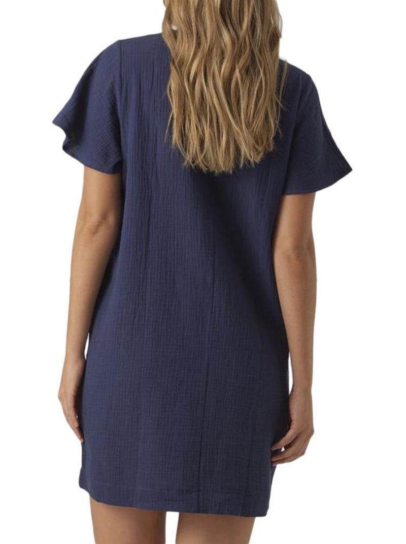 Robe de Grossesse Femme Vero Moda Marternity Bleu marine - Kiabi